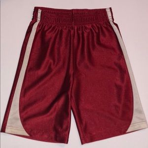 Boy’s Jumping Beans red & gray shorts, Sz. 5/6
